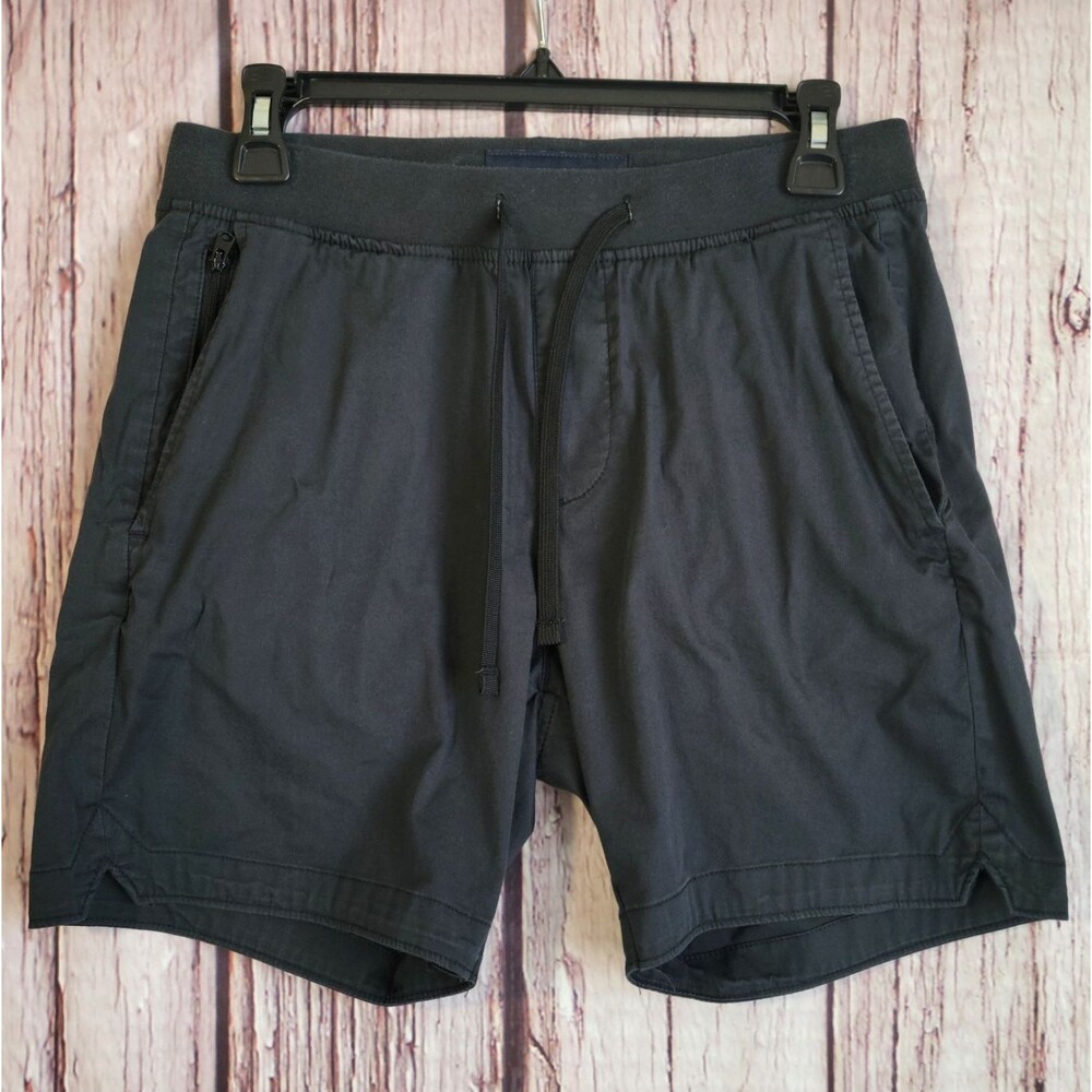 Abercrombie & Fitch Shorts Stretch Womens Zip Pockets Joggers XS Dark Blue